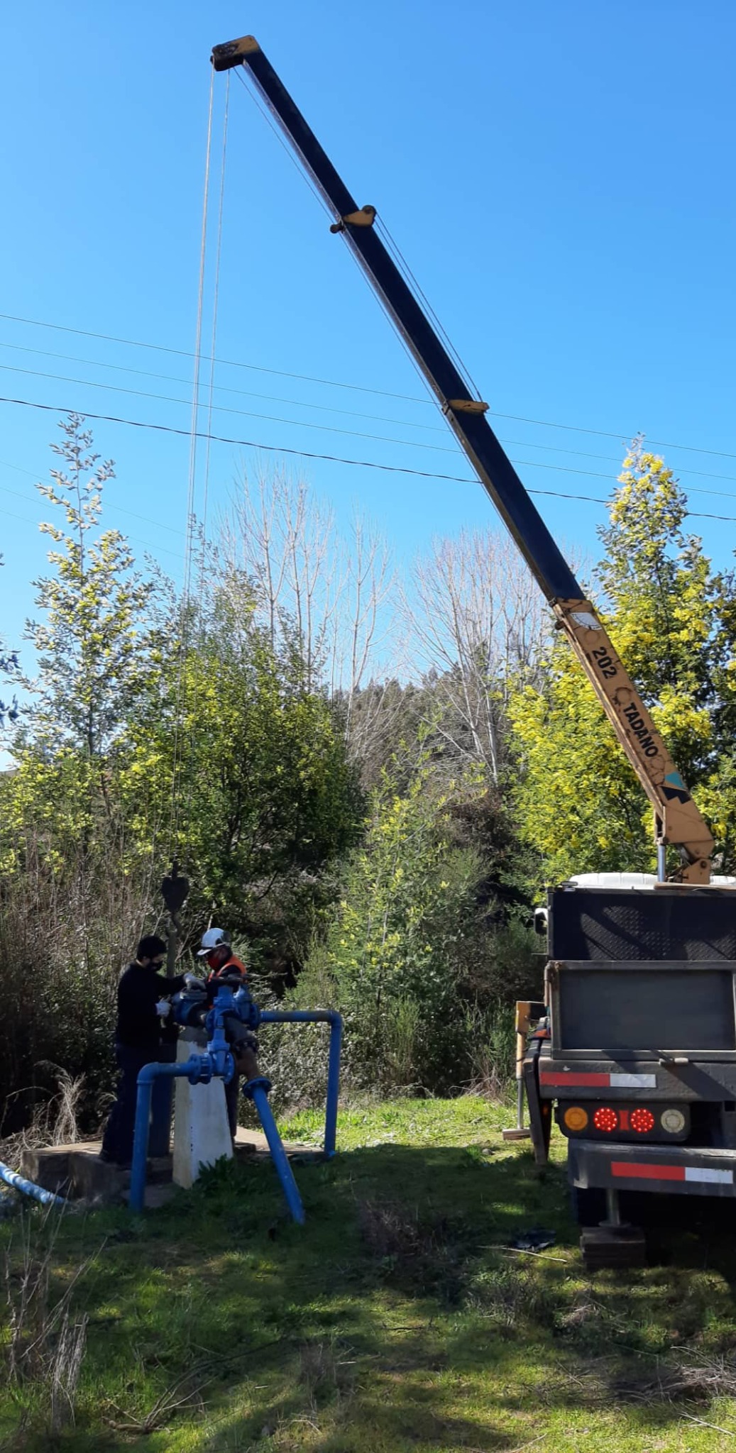 Montaje en terreno